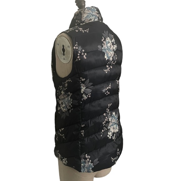 LOFT floral puffer vest Size XXS - Picture 7 of 10